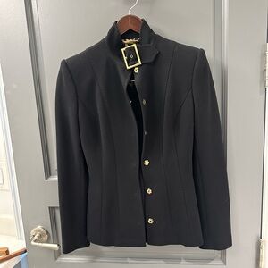 Dolce and Gabbana suit with leopard lining